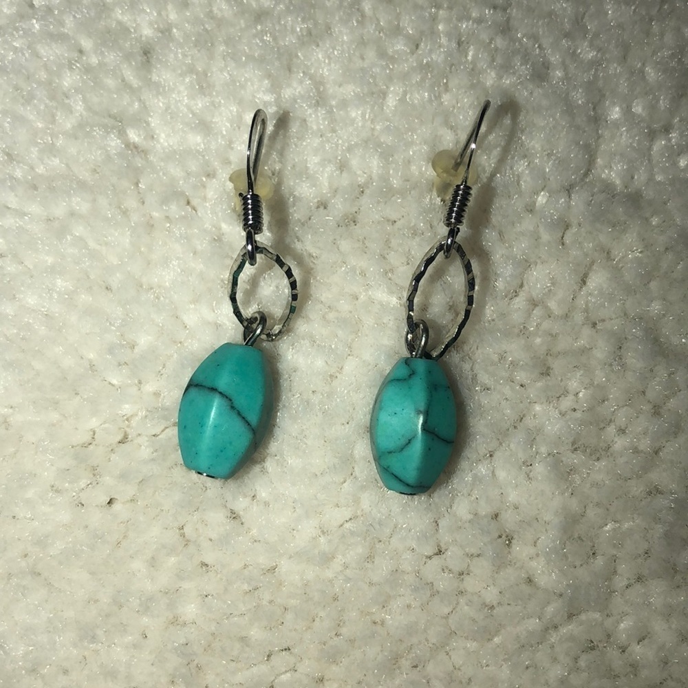 Turquoise Droplet Earrings
